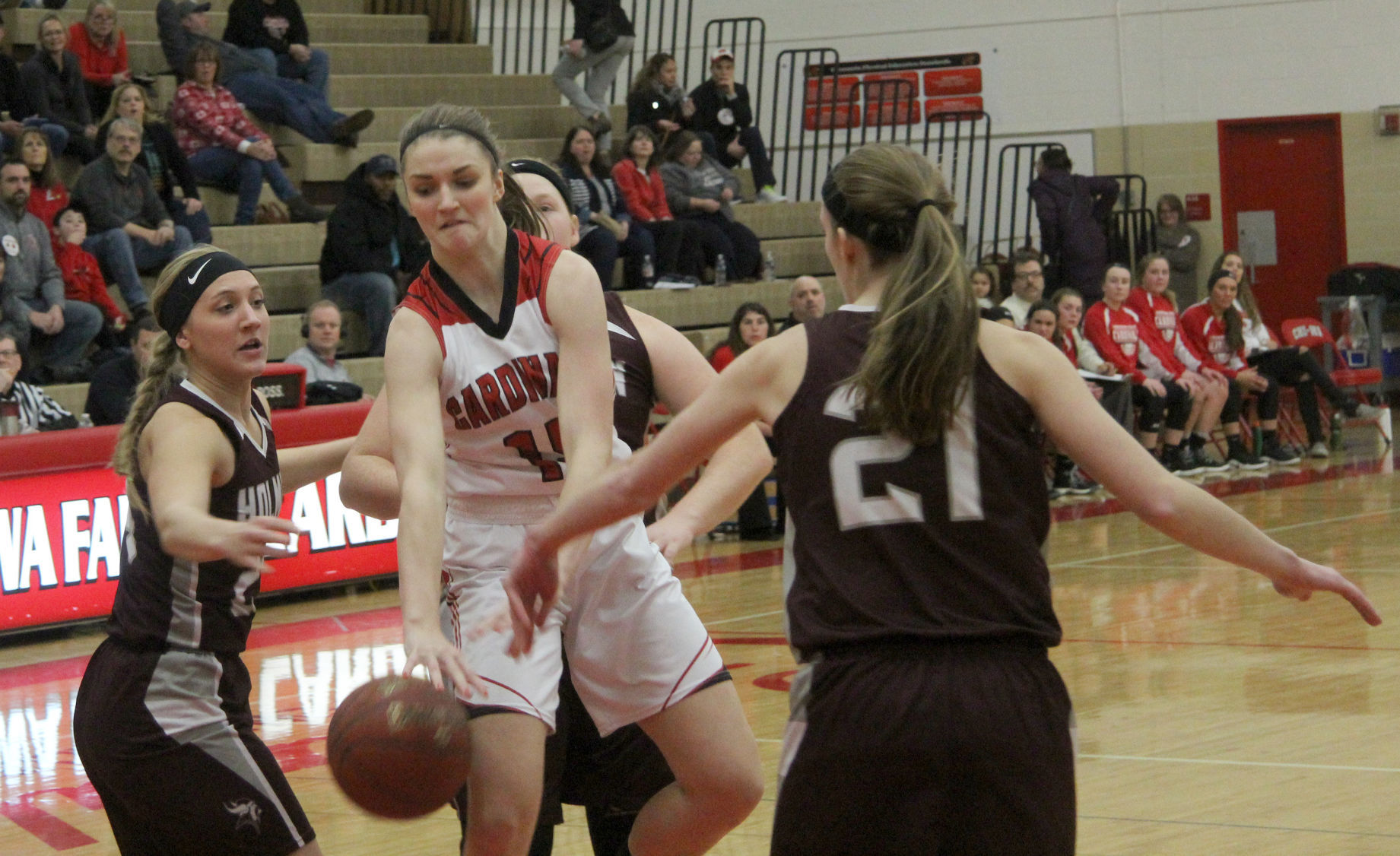 Holmen at Chi-Hi girls basketball 1-2-18
